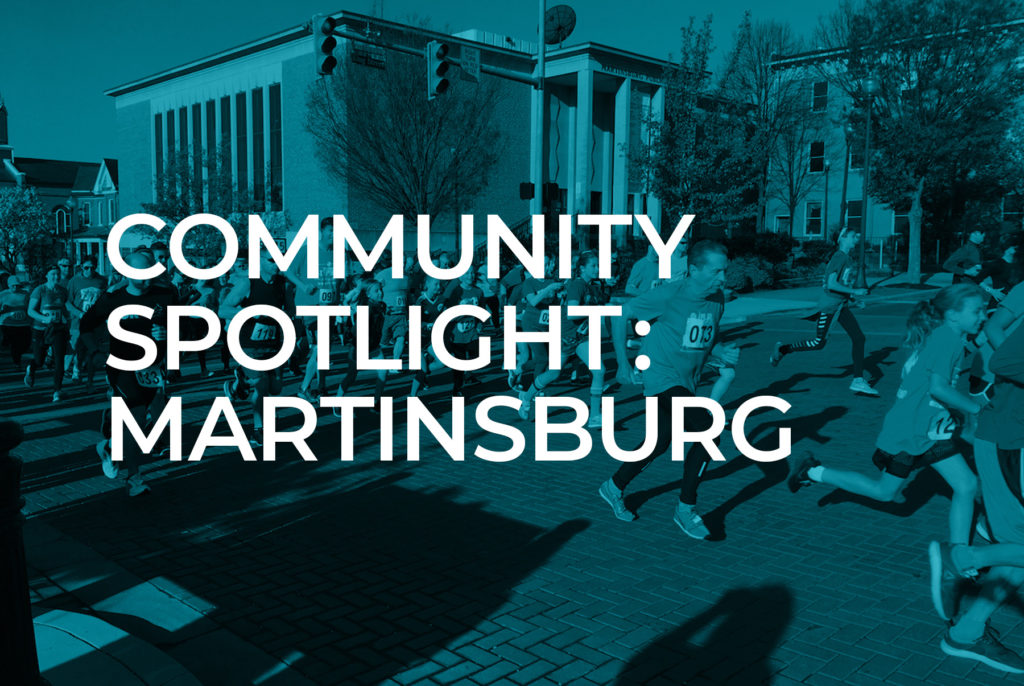 Community Spotlight Martinsburg: Runners at the start of the Truffle Shuffle 5k